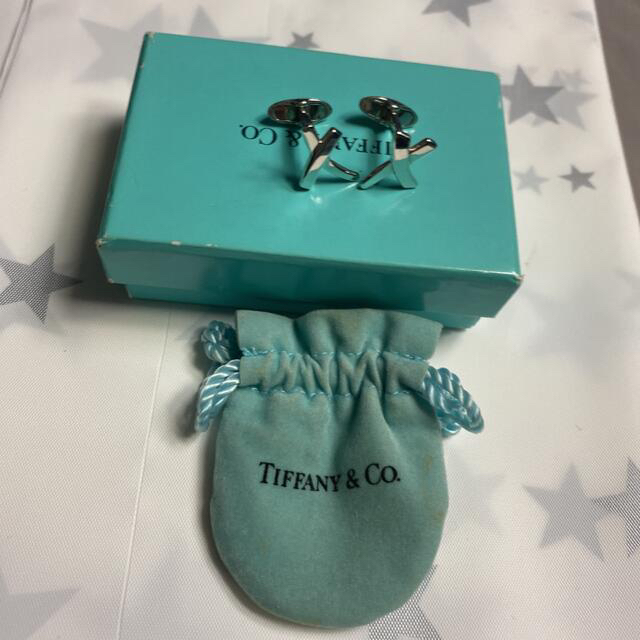 Tiffany & Co.(ティファニー)のティファニー　Tiffany カフス パロマ・ピカソ　Xモチーフ メンズのファッション小物(カフリンクス)の商品写真
