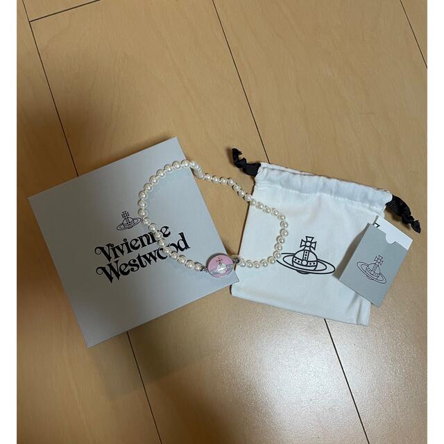 Vivienne Westwood(ヴィヴィアンウエストウッド)のVivienne Westwood LOELIA ボタンオーブパールチョーカー レディースのアクセサリー(ネックレス)の商品写真