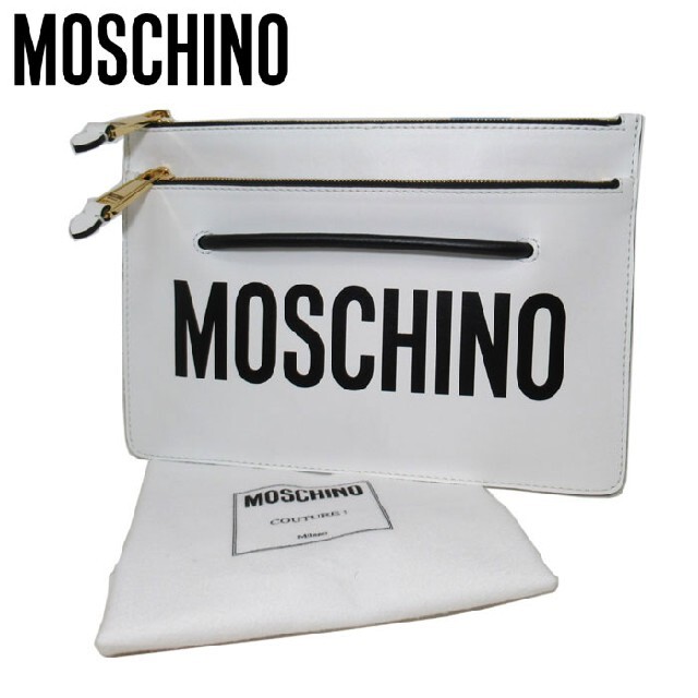 MOSCHINO クラッチバッグ L-