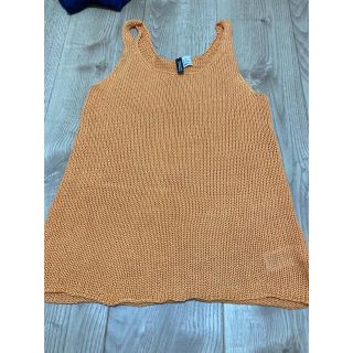 エイチアンドエム(H&M)のニットキャミ　H&M タンクトップ(タンクトップ)