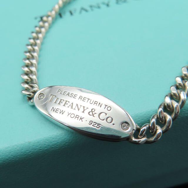 Tiffany & Co. - 美品 ティファニー リターントゥ 2P ダイヤ サークル