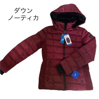 ノーティカ(NAUTICA)のクスクスさま　ノーティカ パファー ジャケット　ボルドー　　Ｌサイズ(ダウンジャケット)