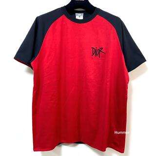 ディオールオム(DIOR HOMME)の国内正規品　新同　ディオール×ショーン 2021 リバーシブル Tシャツ XL！(Tシャツ/カットソー(半袖/袖なし))