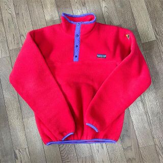 パタゴニア(patagonia)のパタゴニア　フリース　赤　レッド(ブルゾン)