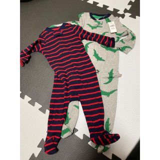 ベビーギャップ(babyGAP)のベビーギャップ　ロンパース　カバーオール　60　2点セット(カバーオール)