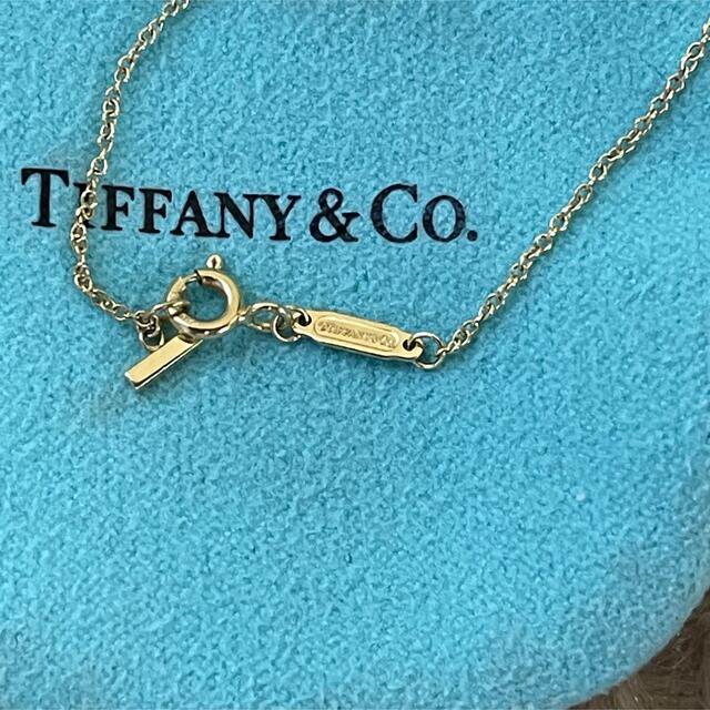 Tiffany & Co.(ティファニー)の美品✨　Tiffany Tスマイル　ネックレス　K18 750 YG レディースのアクセサリー(ネックレス)の商品写真