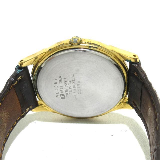 SEIKO(セイコー)のセイコー 腕時計 - V701-1920 メンズ メンズの時計(その他)の商品写真