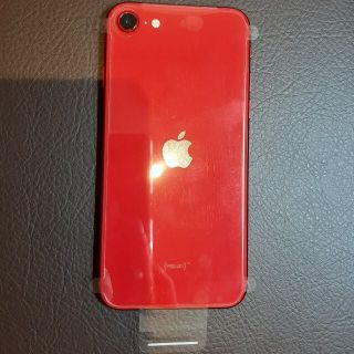 アップル(Apple)の新品未使用iPhone SE第２世代RED64GB SIMフリー(スマートフォン本体)