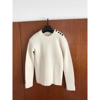 ENFOLD - nagonstans ショルダーボタン カシミア混 ニット セーター