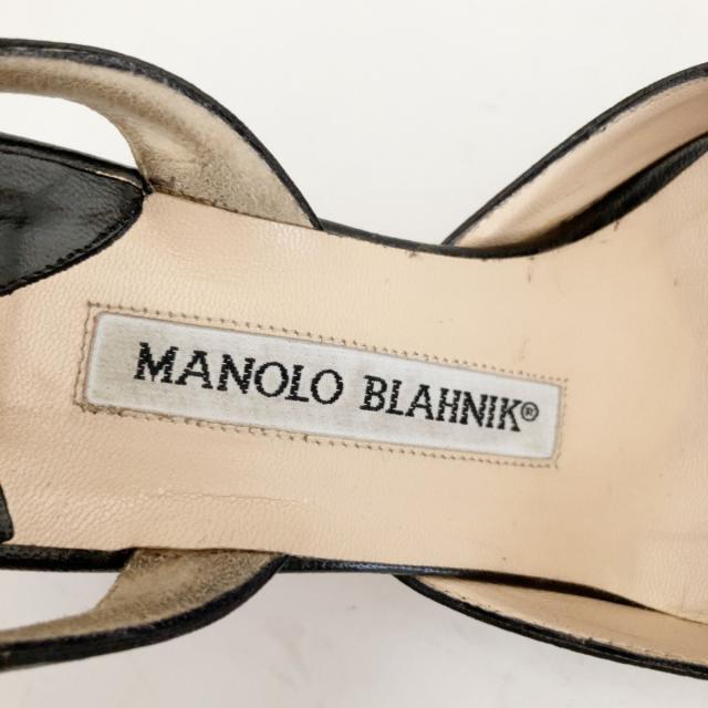 MANOLO BLAHNIK(マノロブラニク)のマノロブラニク サンダル 34 レディース - レディースの靴/シューズ(サンダル)の商品写真