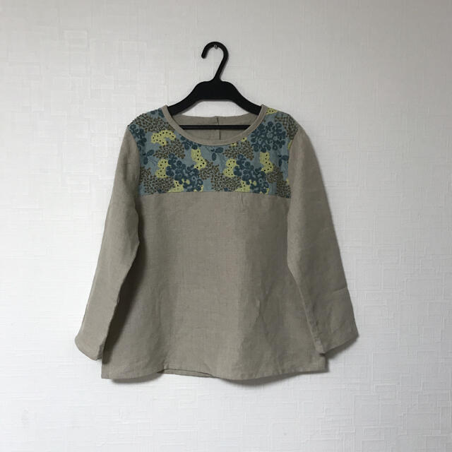 ミナペルホネン happy camouflage プルオーバー ハンドメイド