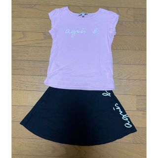 アニエスベー(agnes b.)の（！様専用）アニエスベー（キッズ）スカートのみ(Tシャツ/カットソー)