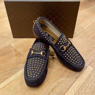 Gucci - Gucci スタッズ /ビットMen's ローファー 未使用 27.0の通販