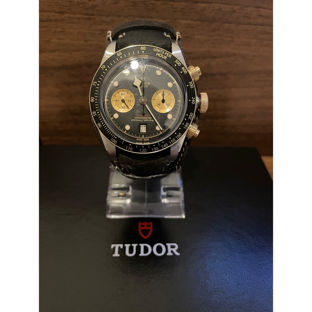 チューダー BLACK BAY CHRONO S&G M79363N-0002腕時計(アナログ)