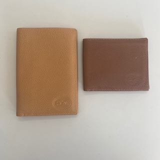 ロンシャン(LONGCHAMP)のロンシャン　折り財布・パスポートケースセット　札入れ　ブラウン(折り財布)