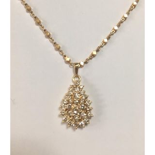 ヴァンドームアオヤマ(Vendome Aoyama)のK18 ダイヤモンド ペンダントトップ ネックレス 1ct(ネックレス)