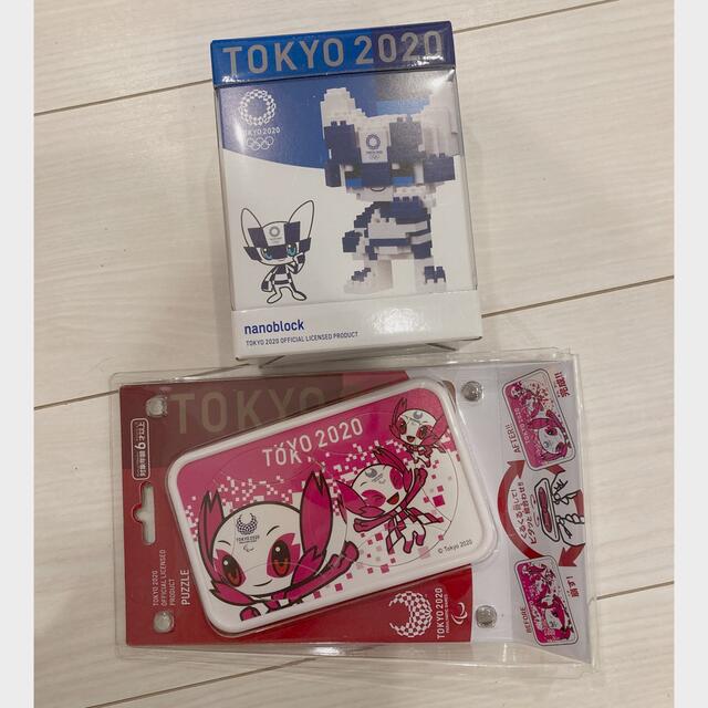 東京 2020 オリンピック ミライトワ・ナノブロック エンタメ/ホビーのおもちゃ/ぬいぐるみ(キャラクターグッズ)の商品写真