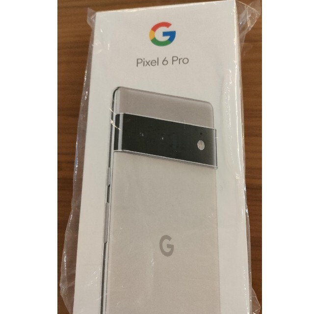 Google(グーグル)のgoogle pixel 6 pro 128GB Cloudy White スマホ/家電/カメラのスマートフォン/携帯電話(スマートフォン本体)の商品写真