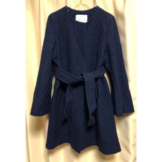 アダムエロぺ ロングコート(レディース)(ブラウン/茶色系)の通販 37