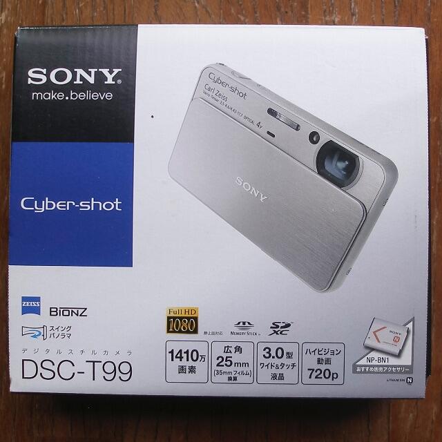 SONY(ソニー)のソニーサイバーショット DSC-T99 スマホ/家電/カメラのカメラ(コンパクトデジタルカメラ)の商品写真