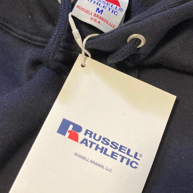 【新品】Russell athletic フードスウェットパーカー