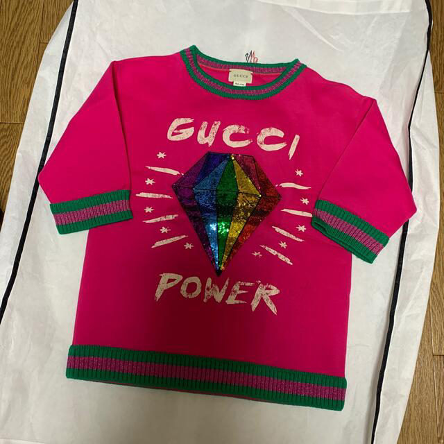 GUCCI グッチチルドレン チュニック ブラウス サイズ12 シルク 爆買い