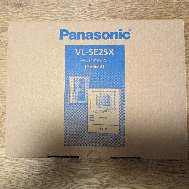 Panasonic(パナソニック)のPanasonic　VL-ME25 テレビドアホン（モニター親機） スマホ/家電/カメラのスマホ/家電/カメラ その他(防犯カメラ)の商品写真