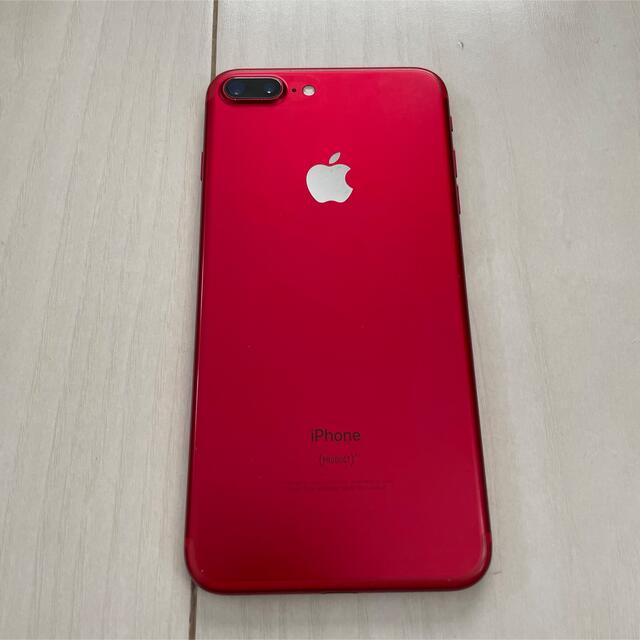 iPhone7プラス赤　7plus 128G 本体 SIMフリー