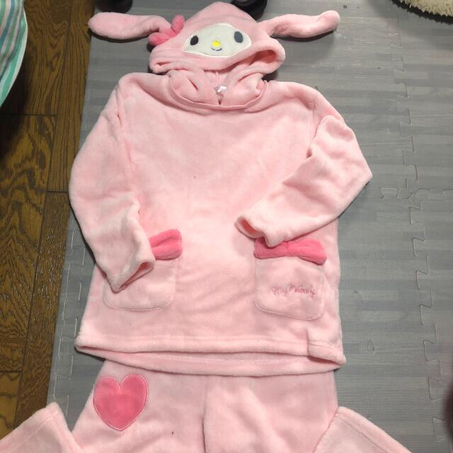 マイメロディ(マイメロディ)のマイメロディ キッズ パジャマ キッズ/ベビー/マタニティのキッズ服女の子用(90cm~)(パジャマ)の商品写真