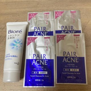 ビオレ(Biore)のビオレ洗顔料30g、ペアアクネクリーミーフォーム4個(洗顔料)