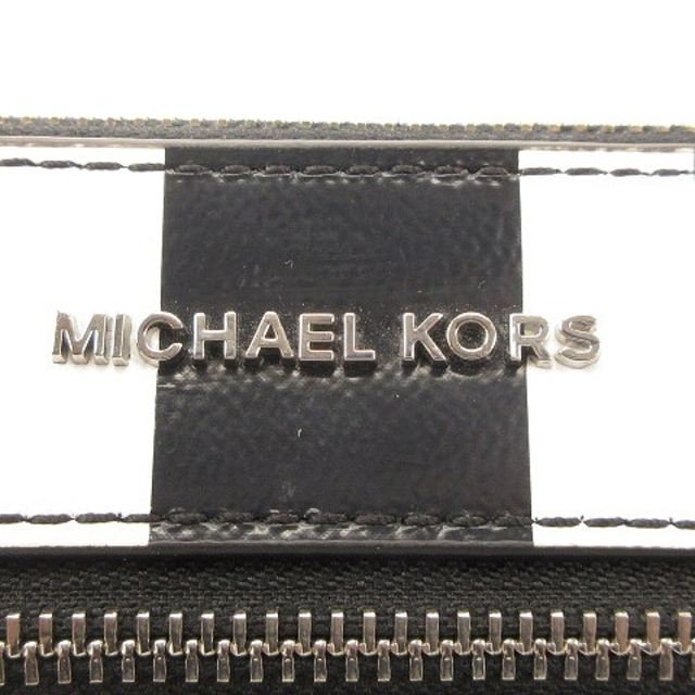 Michael Kors(マイケルコース)のマイケルコース 2way ショルダー クラッチ バッグロゴ ストライプ レザー メンズのバッグ(ショルダーバッグ)の商品写真