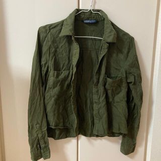 ザラ(ZARA)のZara NY購入　ミリタリーシャツ(ミリタリージャケット)