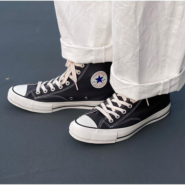 CONVERSE - converse addict smoky black US8.5 ラスト値下げの CONVERSE - converse addict smoky black US8.5 ラスト値下げの