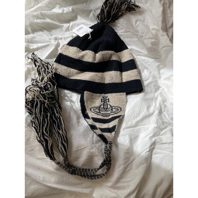 vivienne westwood 耳付きニット帽 【冬バーゲン☆特別送料無料