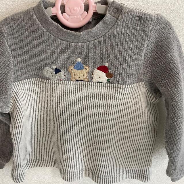 【 新品 】ベビー服(男女兼用) ~95cmfamiliar ファミリア セーター 80 | フリマアプリ ラクマ