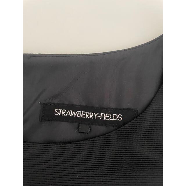 STRAWBERRY-FIELDS(ストロベリーフィールズ)の【美品】ストロベリーフィールズ　ワンピース レディースのワンピース(ひざ丈ワンピース)の商品写真