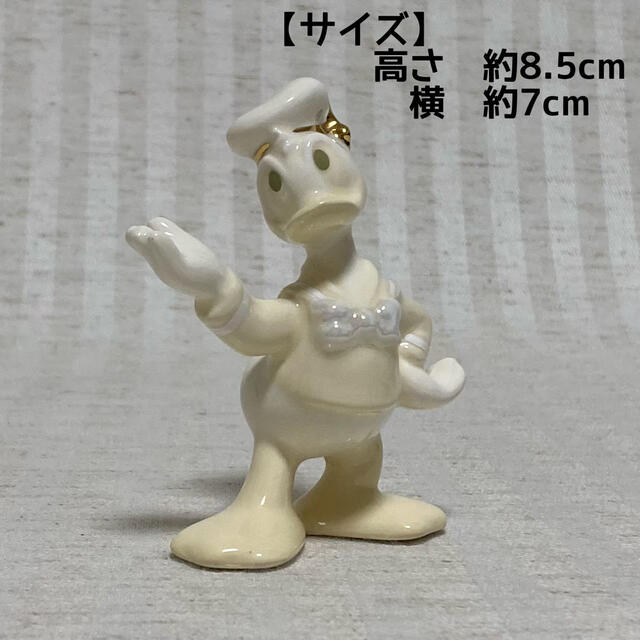 ◆希少 ドナルドダック 陶器 フィギュア【ディズニー】ホワイト