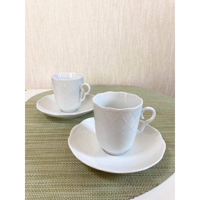 MIKIMOTO(ミキモト)のコーヒーカップ　（ペア） インテリア/住まい/日用品のキッチン/食器(グラス/カップ)の商品写真