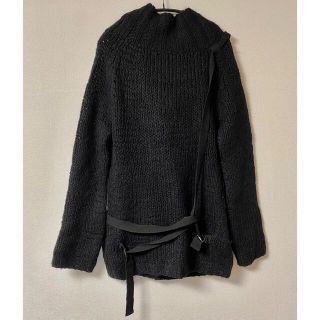 アンドゥムルメステール(Ann Demeulemeester)の美品 ANN DEMEULEMEESTER オーバーニット プルオーバー(ニット/セーター)