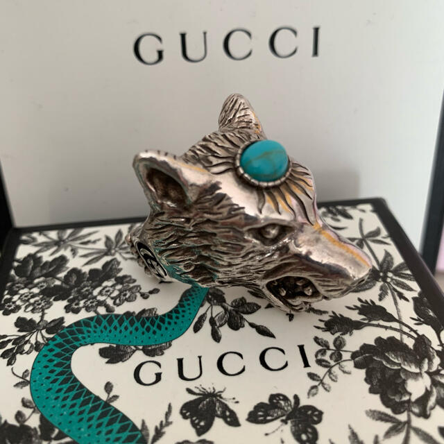 used) gucci 狼 リング 22-23号 リング(指輪) newhamtravel.com