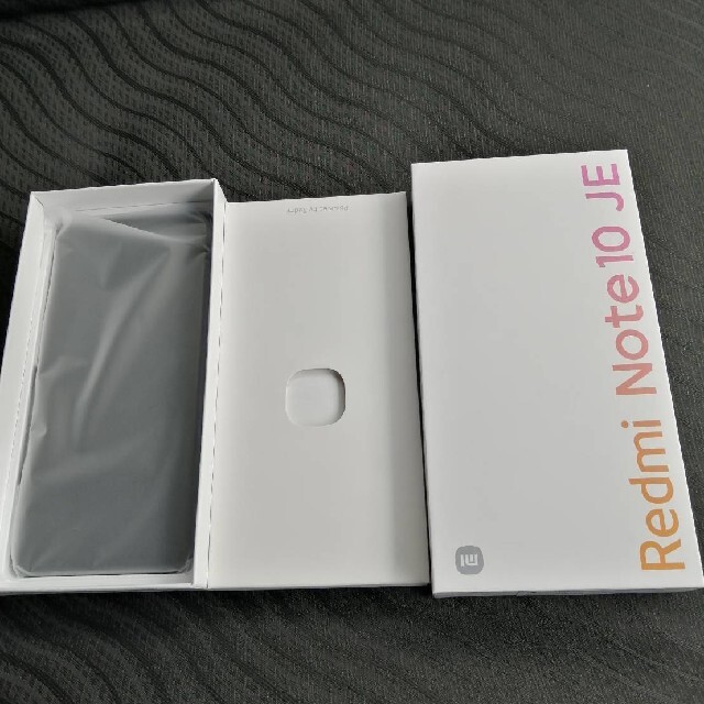 新品 SIMフリー Redmi Note 10 JE スマートフォン レドミ指紋顔付属品