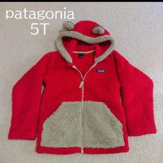 パタゴニア(patagonia)のpatagonia フリース クマ耳 5T(ジャケット/上着)