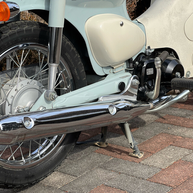 ホンダ(ホンダ)のリトルカブ(50cc) プコブルー 走行距離6,870km 自動車/バイクのバイク(車体)の商品写真