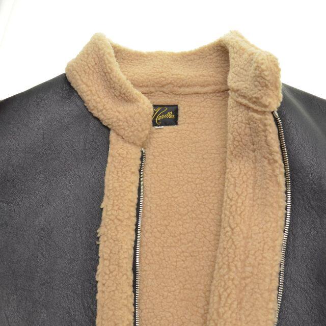 Needles(ニードルス)のXS needles 19AW Zipped Tibetan Jacket メンズのジャケット/アウター(レザージャケット)の商品写真