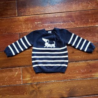 プチバトー(PETIT BATEAU)のPETIT BATEAU プチバトー 18m ニット(ニット/セーター)