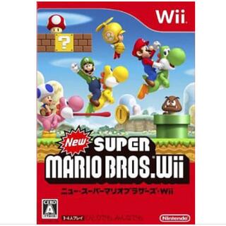 ウィー(Wii)のNew スーパーマリオブラザーズ Wii Wii(家庭用ゲームソフト)