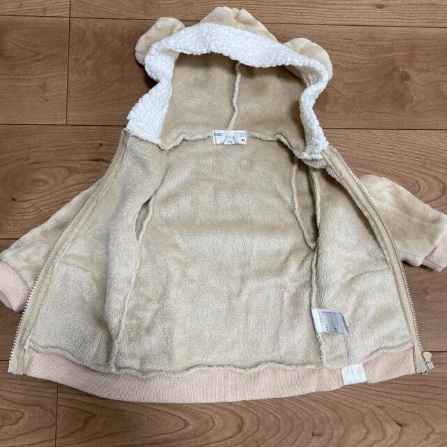 パーカー アウター 80 ベビー キッズ　コート 90 キッズ/ベビー/マタニティのベビー服(~85cm)(カーディガン/ボレロ)の商品写真