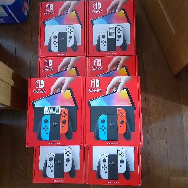 任天堂Nintendo Switch 有機ELモデル　8台