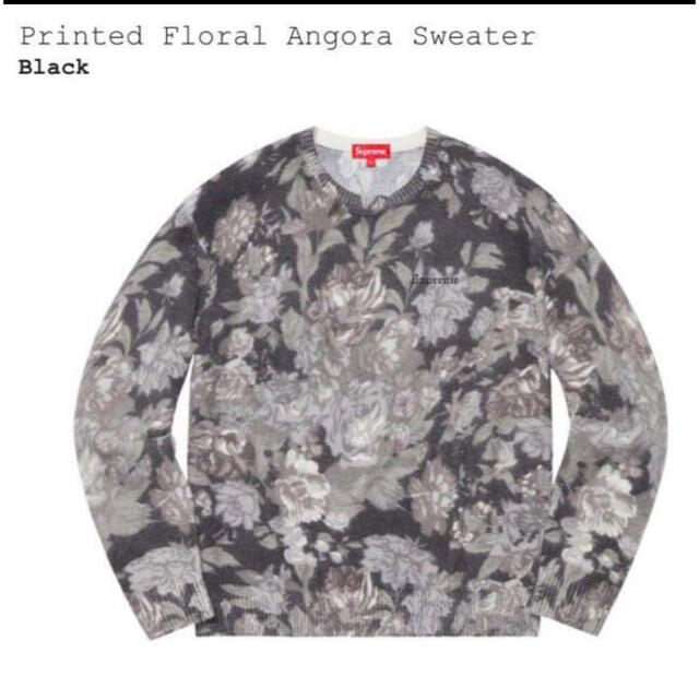 [XL] Supreme Floral Angora Sweater