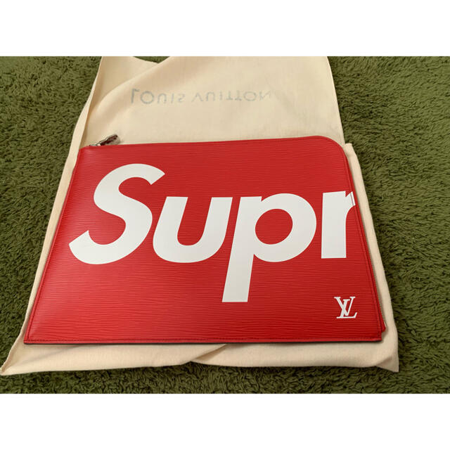 louisvuittonxSupreme2017ポシェットジュールクラッチバッグ